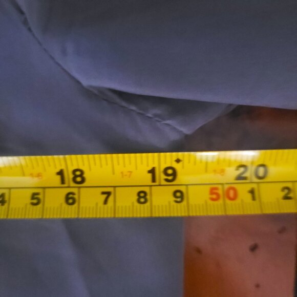 Michael Kors Silk Shirt Dress Taupe - 3/4 Button Tab Sleeves Cinch Waist - Sz M - Picture 9 of 11